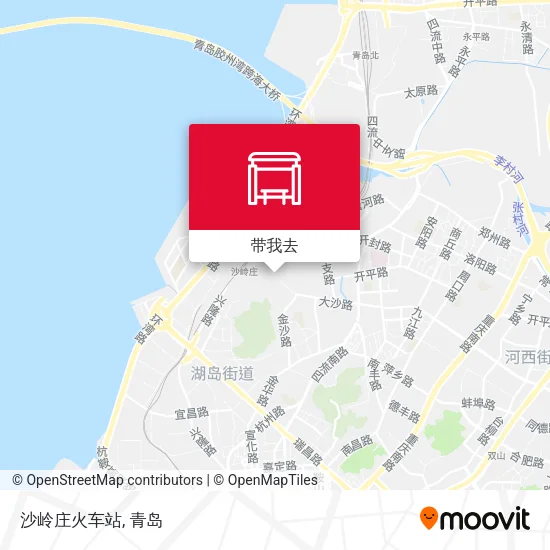 沙岭庄火车站地图