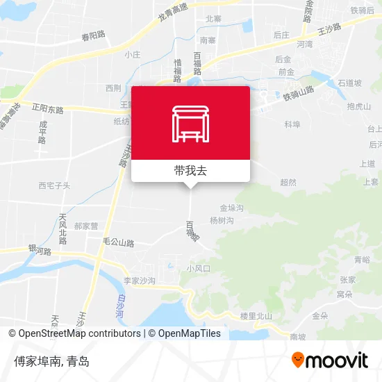 傅家埠南地图