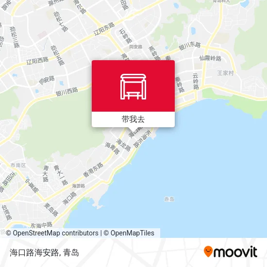 海口路海安路地图