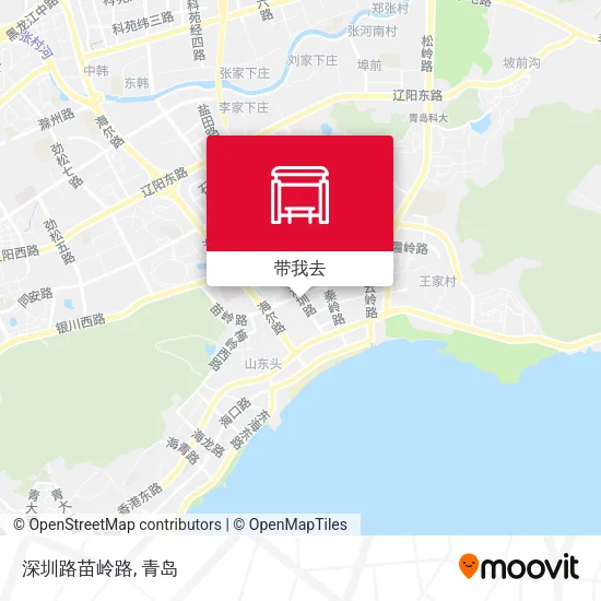 深圳路苗岭路地图