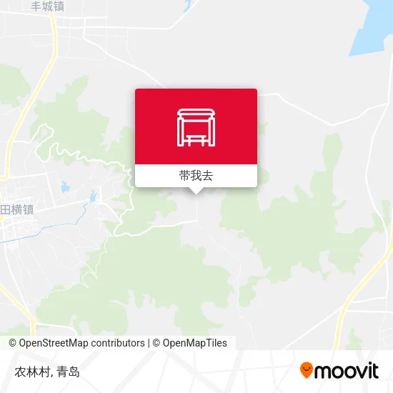 农林村地图