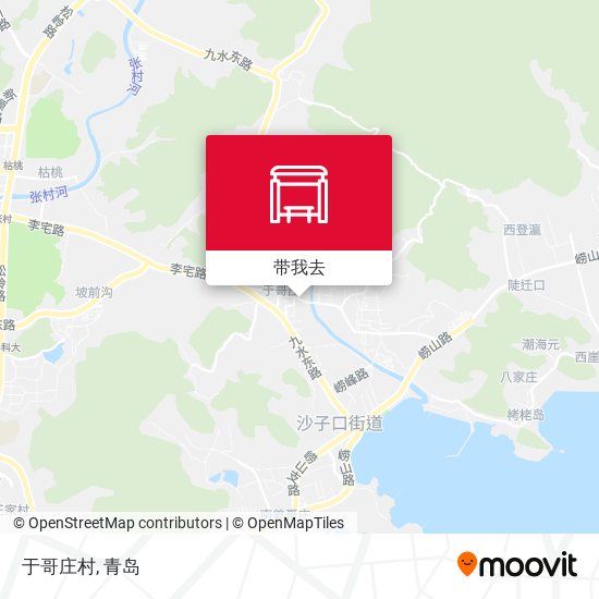 于哥庄村地图