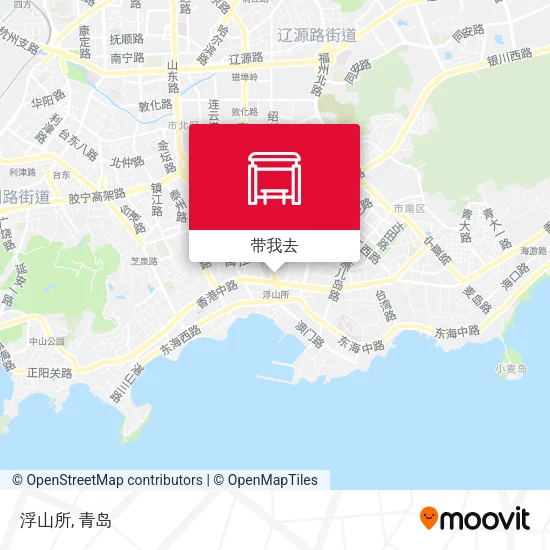 浮山所地图