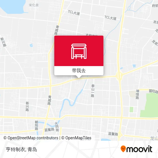 亨特制衣地图