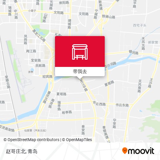 赵哥庄北地图