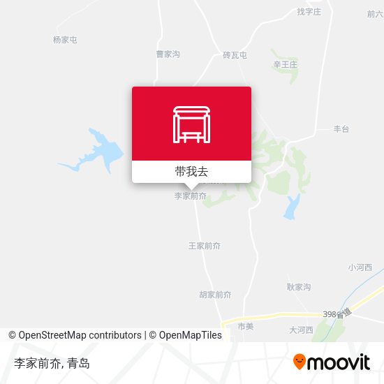 李家前夼地图
