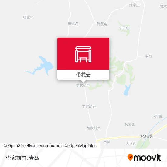 李家前夼地图