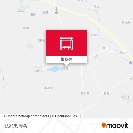 法家庄地图