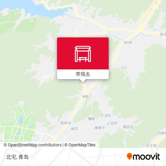 北宅地图