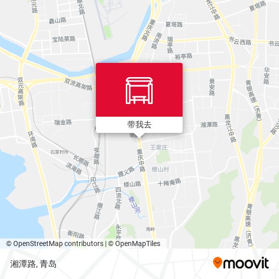 湘潭路地图