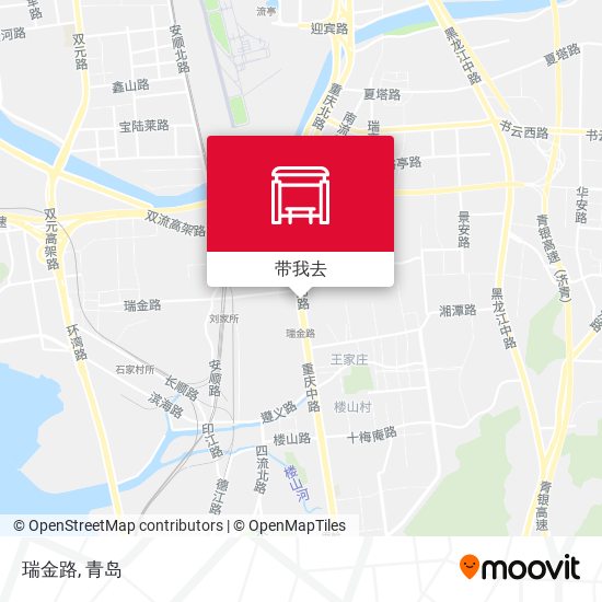 瑞金路地图