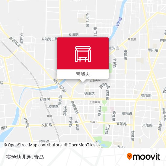 实验幼儿园地图