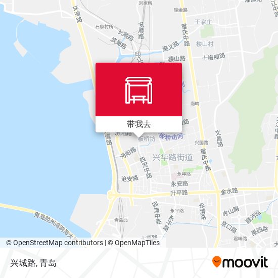 兴城路地图