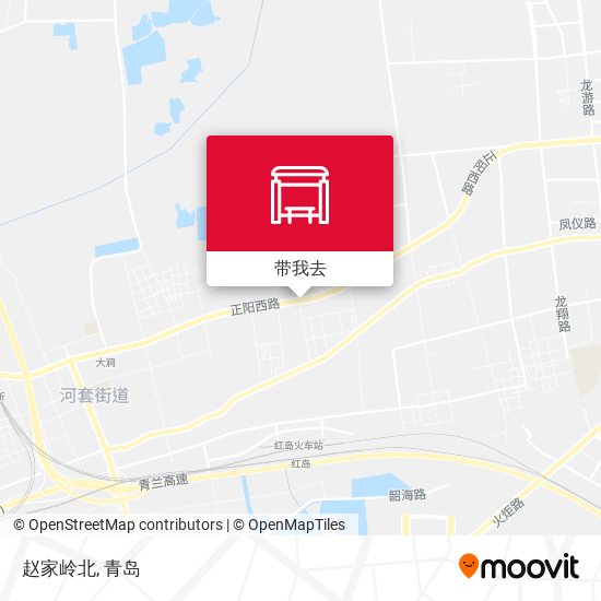 赵家岭北地图