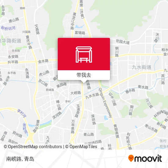 南崂路地图