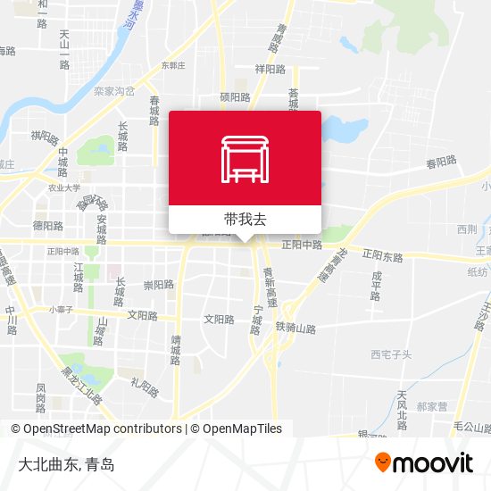 大北曲东地图