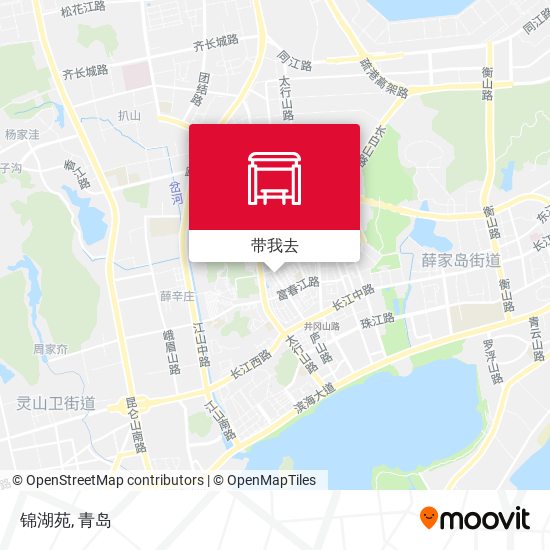 锦湖苑地图