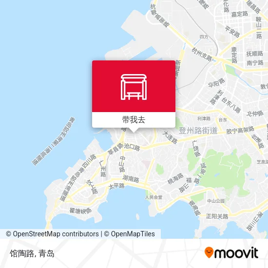 馆陶路地图