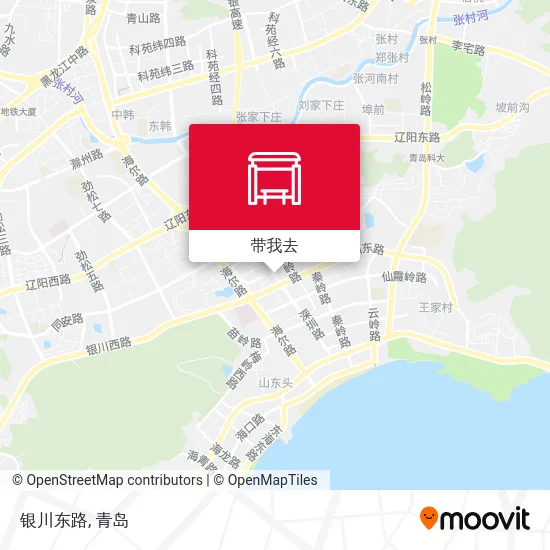 银川东路地图