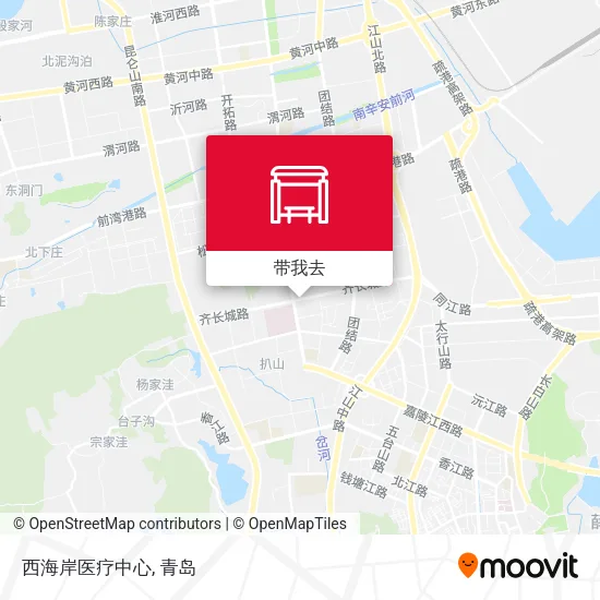 西海岸医疗中心地图