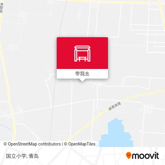 国立小学地图