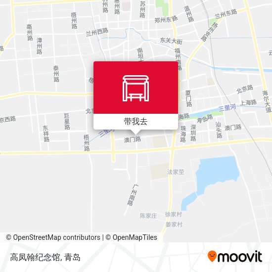 高凤翰纪念馆地图