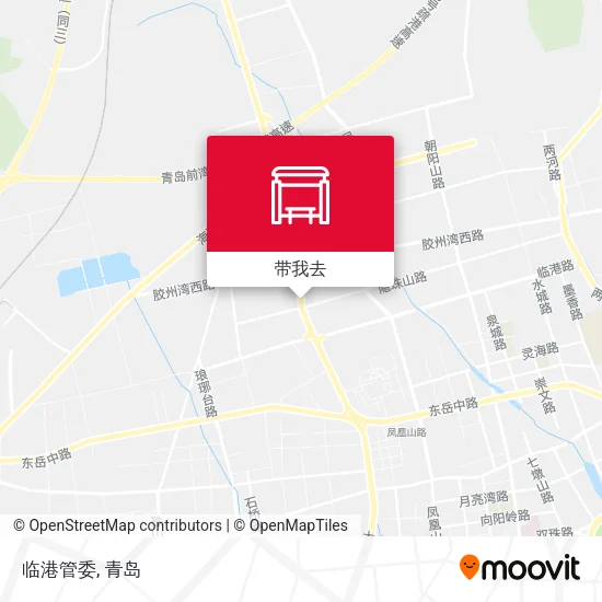 临港管委地图