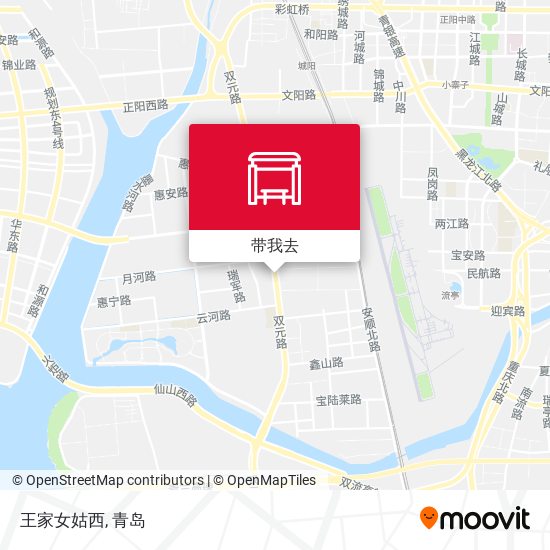 王家女姑西地图