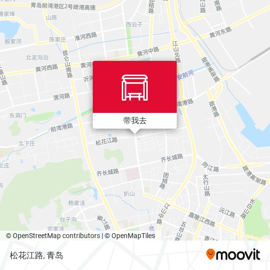 松花江路地图