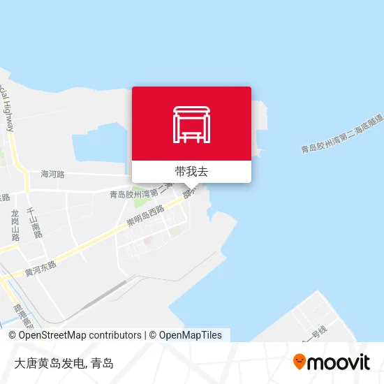 大唐黄岛发电地图