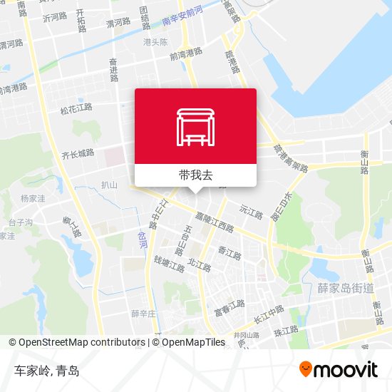 车家岭地图
