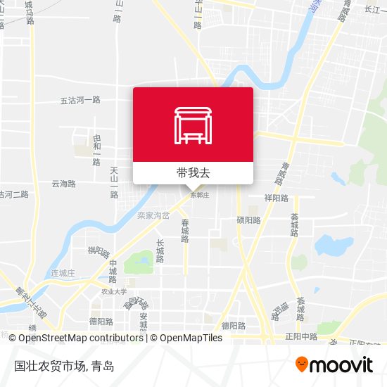 国壮农贸市场地图