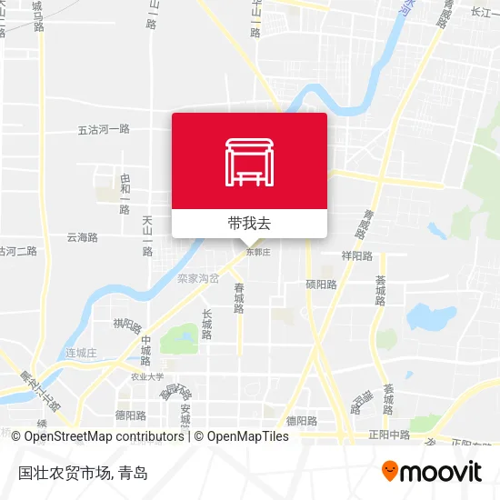 国壮农贸市场地图