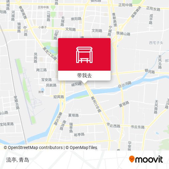 流亭地图
