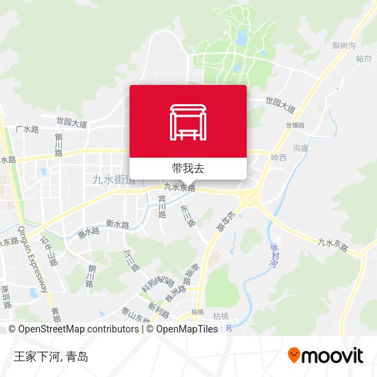 王家下河地图