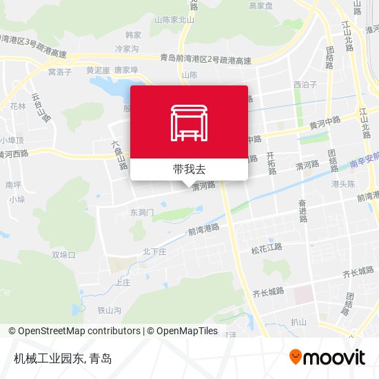 机械工业园东地图
