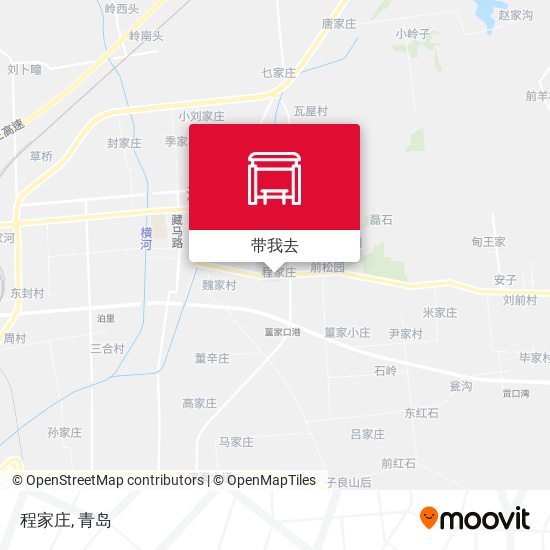 程家庄地图