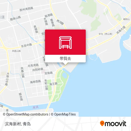 滨海新村地图
