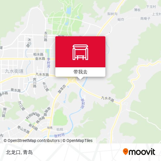 北龙口地图