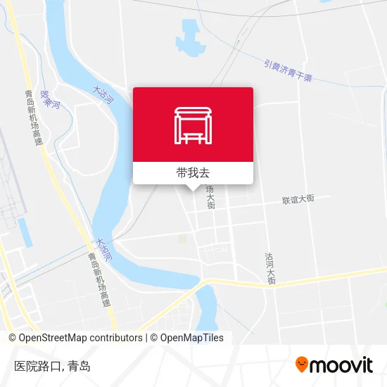 医院路口地图
