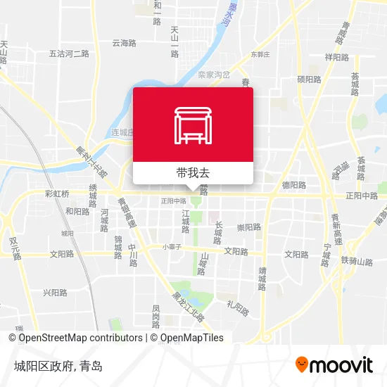 城阳区政府地图