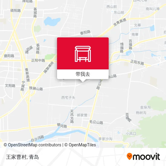 王家曹村地图