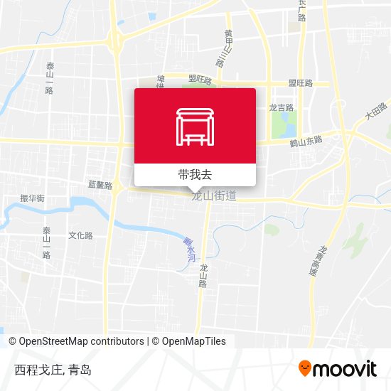 西程戈庄地图