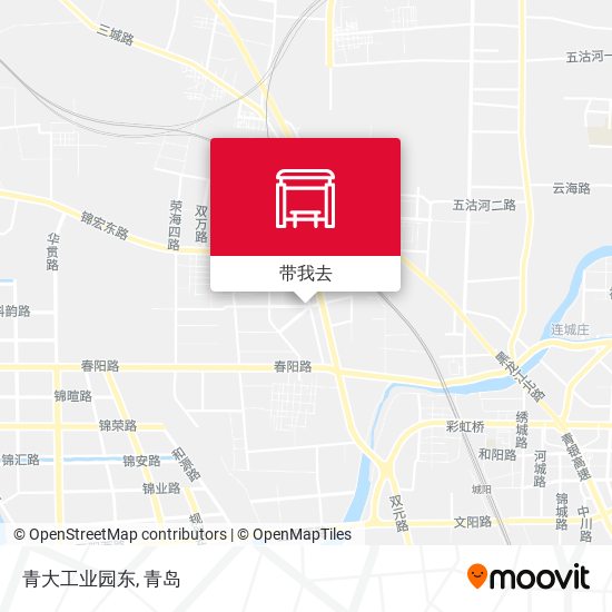 青大工业园东地图