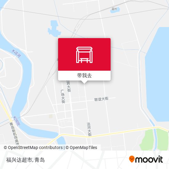 福兴达超市地图