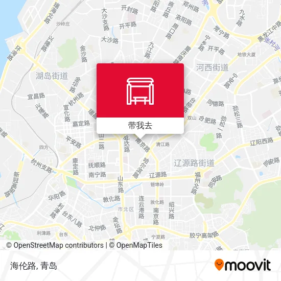 海伦路地图