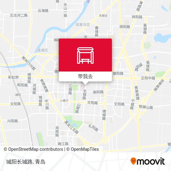 城阳长城路地图