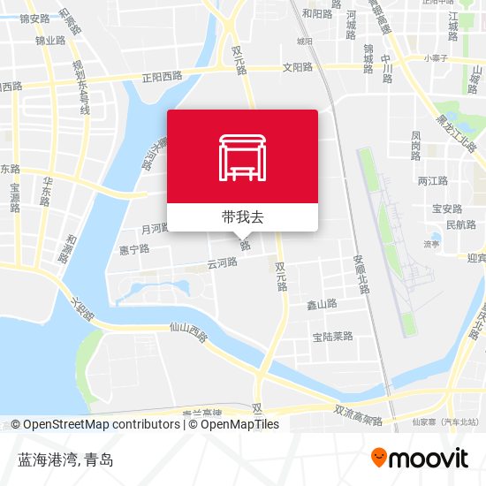 蓝海港湾地图