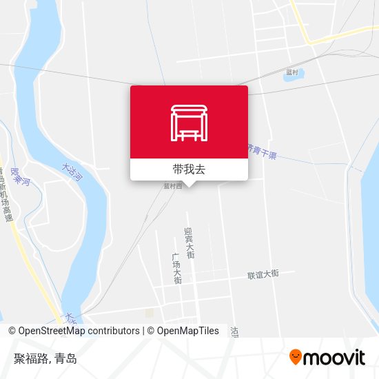 聚福路地图