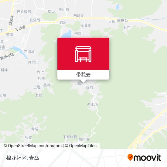 棉花社区地图